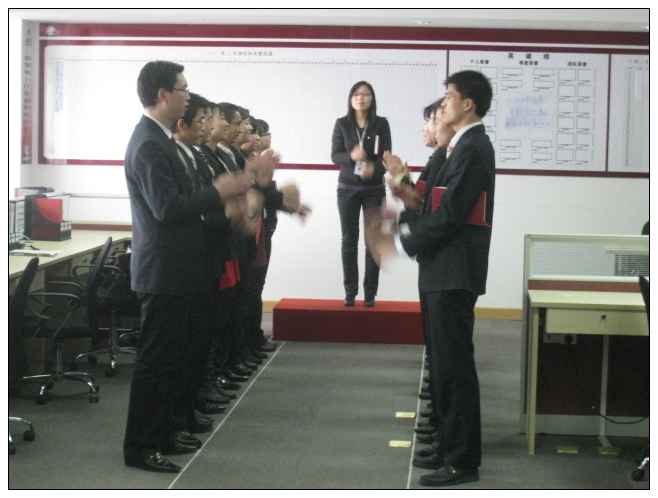 活（huó）動房公司（sī）觀摩行動成（chéng）功早會 加強企業文化建設