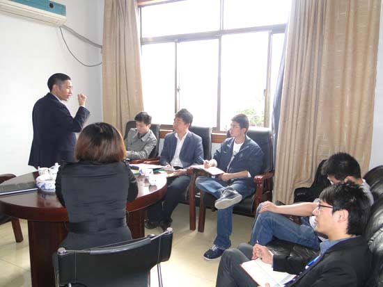 十大（dà）網商調研小（xiǎo）組（zǔ）來我司參觀交流