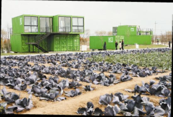 會呼吸的集裝箱活動房生態酒（jiǔ）店