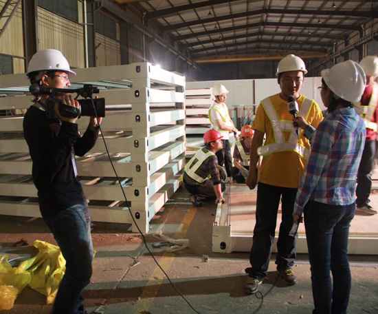 采訪生產部王總監