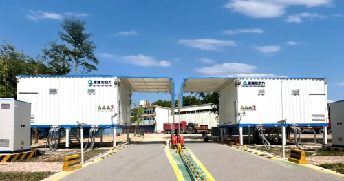 集裝箱（xiāng）換電（diàn）站